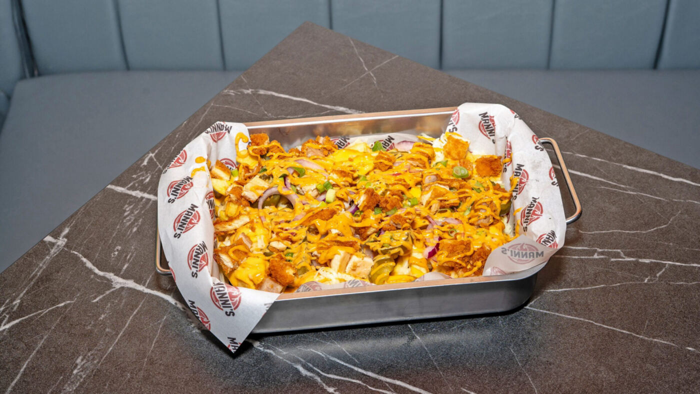 Cheesy loaded fries
